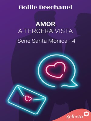 cover image of Amor a tercera vista (Serie Santa Mónica 4)